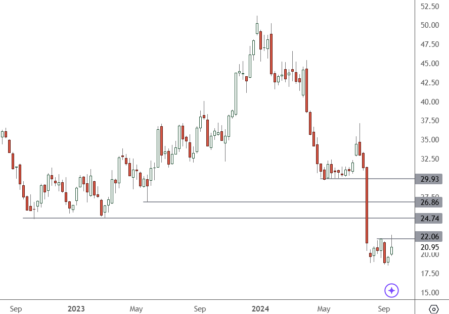 INTC - Daily Chart